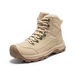 NORTIV 8 Women's Hiking Boots Waterproof Trekking Camping Trail Backpacking Boots for Outdoor,Size 8,Camel,SNHB243W
