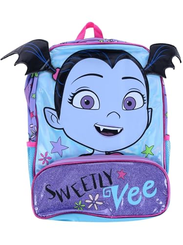 Disney Kids 3D Vampirina Backpack (Purple/Black)4