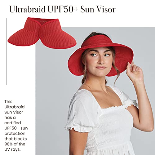 Visera para mujer San Diego Hat Co. Ultrabraid miniatura 4