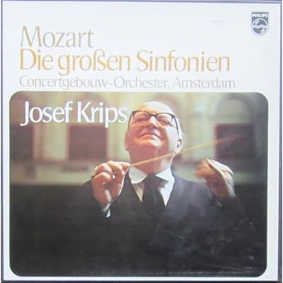 Mozart - Die gro&szlig;en Sinfonien - Josef Krips - 8 LP Box - Vinyl