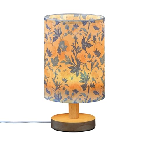 Lámpara de mesa USB floral multicolor 13x13x25 cm miniatura 2