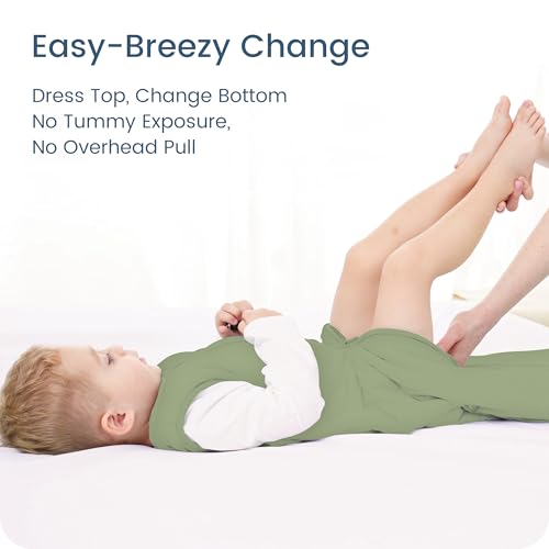 Image of Sleep Sack 0-6 Months 1.0 TOG, Swaddle Transition Sleeping Bag, Premium Baby Wearable Blanket with 2-way Safe Zipper All Season Sleep Sacks