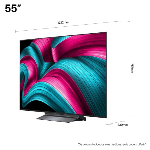 Smart TV 4K 55" LG OLED evo OLED55C5 Processador α9 AI Ger8 Painel 144Hz Intensificador de Brilho Ultra Slim Design G-Sync FreeSync Dolby Vision Dolby Atmos - Imagem 6
