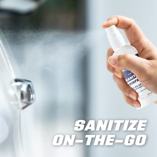 Briotech Sanitizer + Disinfectant, Kills 99.99% Of Viruses & Bacteria, Hocl Hypochlorous Spray, 0% Bleach, 0% Alcohol, Food Contact Safe, Eliminate Non-Living Allergens & Remove Pet Odor #TOP3