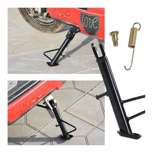 Béquille latérale de moto avec ressort renforcé anti-basculement - 2