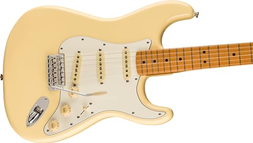 Fender Vintera II ’70s Stratocaster MN Vintage White – Guitare Électrique - Les Beatles, Paul McCartney, John Lennon, RIngo Starr, George Harrison Fender Vintera II '70s Stratocaster MN Vintage White - Guitare Électrique – Image 5