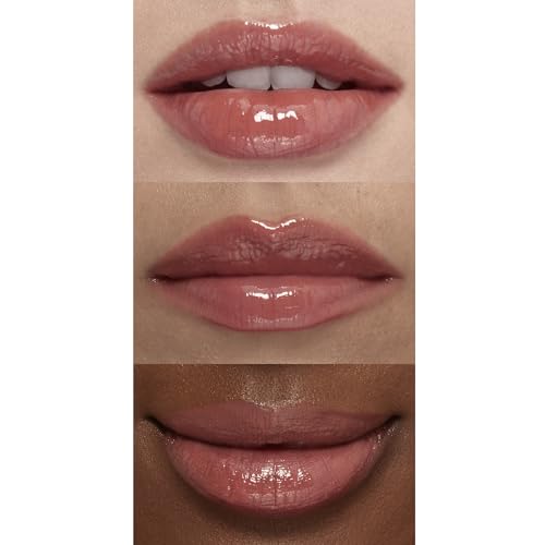 Image of e.l.f. Sun Boss Gloss SPF 25, Pigmented Lip Gloss For A High-Shine Finish, Moisturising & Conditioning Formula, Vegan & Cruelty-Free, Peachy Kween