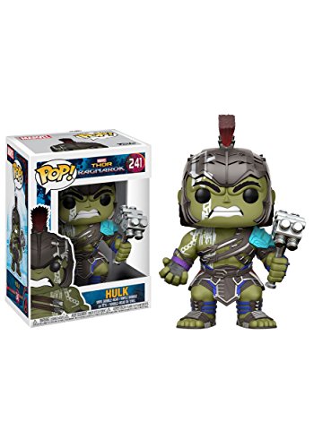 Funko Pop! MARVEL: Thor Ragnarok - Hulk Helmet Gladiator - Thor: Ragnarok - Figura de Vinilo Coleccionable - Idea de Regalo- Mercancia Oficial - Juguetes para Niños y Adultos - Movies Fans