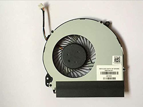 Z-one Fan Replacement for HP Notebook 17-X 17-X000 17-Y 17-AK 17-AK000 17-BS 17-BS100 17-BS000 Series CPU Cooling Fan 926724-001 856681-001,856682-001 4-Wire