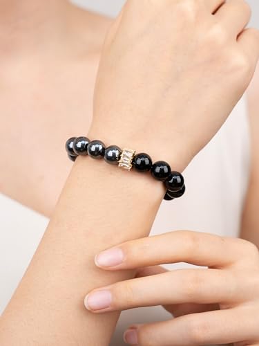 SENLLY Unique Gift Bracelet for Women, Crystal Beaded Stretch Jewelry — view 3