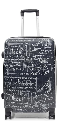 Valise rigide extensible M noire pour escapades et voyages d'affaires à 4 roues
