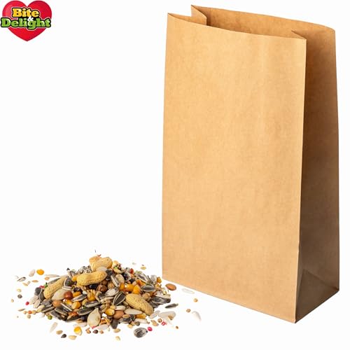 Bite & Delight 10kg Papageienfutter Großsittichfutter Futter for Grosse Papageien für Aras Amazonen Graupapageien Kakadus Vitaminreich Vogelfutter