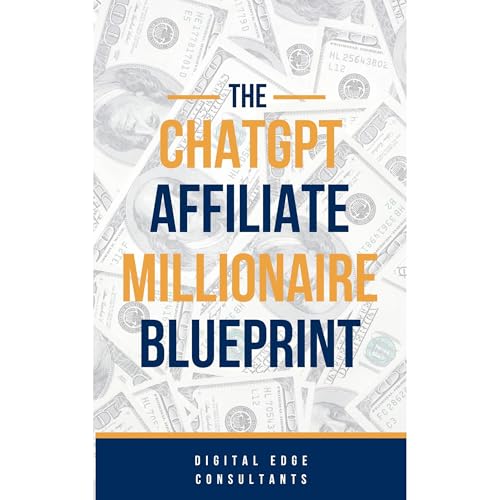 The ChatGPT Affiliate Millionaire Blueprint (GPT-4 Edition) Audiolibro Por Digital Edge arte de portada