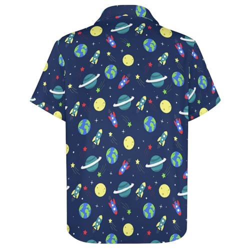 Mens Hawaiian Shirt Casual Button Down Short Sleeve Tropical Beach Holiday Aloha Party Shirt for Men Funny3