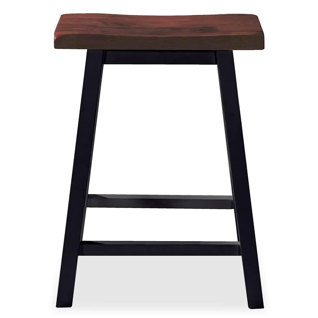 Juego de bar de 3 piezas de MDF negro, mesa de bar y 2 taburetes, con estantes para comedor, cocina, diseño que ahorra espacio, comodidad para familia e invitados