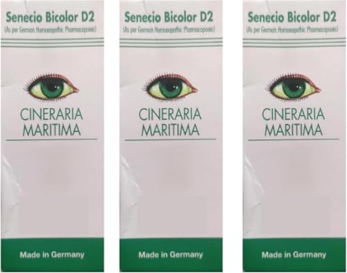 Dr. Cineraria Maritima 10 ml Made in Germany (Pack of 3)