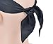 DAZCOS Anti Rock Village Deidara Cosplay Headband Akatsuki Head Protector (Deidara-Band-Black)