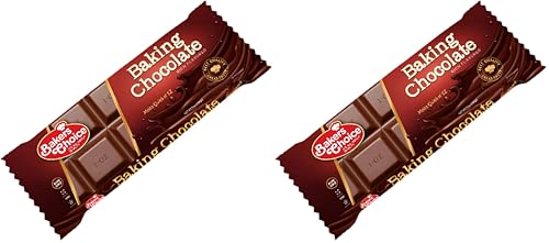 Baker's Choice Baking Chocolate Bar - Microwaveable Chocolate Easy Melt