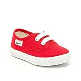  Ingles de Lona con Cordones (Rojo, Numeric_24)