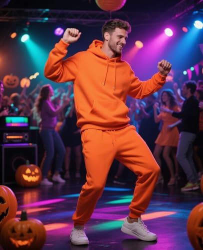 Men's Tracksuits 2 Piece Hoodie and Sweatpants Set Fleece Sweatsuits Casual Athletic Jogging Suit for Men4