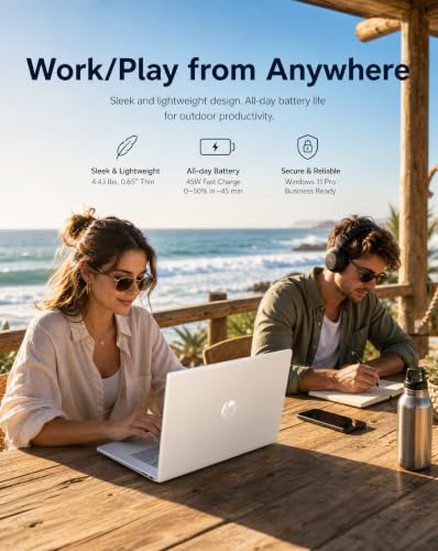 HP 15.6 Touchscreen AI Laptop Intel Core Ultra 7 155H 16GB DDR5 1TB SSD - image 8