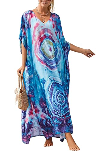 Orshoy Damen Strandkleid Strandponcho Oversize Bikini Cover Up Sommer...
