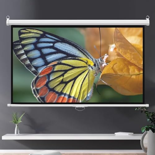 Pantalla de proyección 84" plegable 16:9 portátil miniatura 2