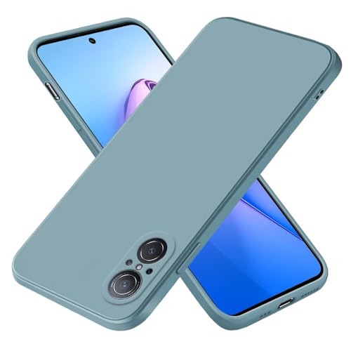 EASSGU Funda para Huawei Nova 9 SE (6.78' Inches), Carcasa de Silicona Suave de TPU - Azul Humo