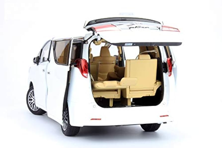 アルファードフィギュア トヨタ アルファード Z プレシャスレオブロンド (ミニカー