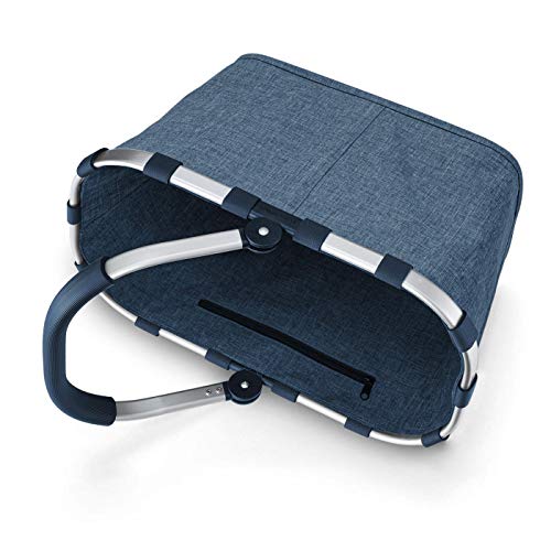 reisenthel carrybag in Twist Blau - Stabiler Einkaufskorb mit viel Stauraum und praktischer Innentasche - Elegantes und… - Image 5