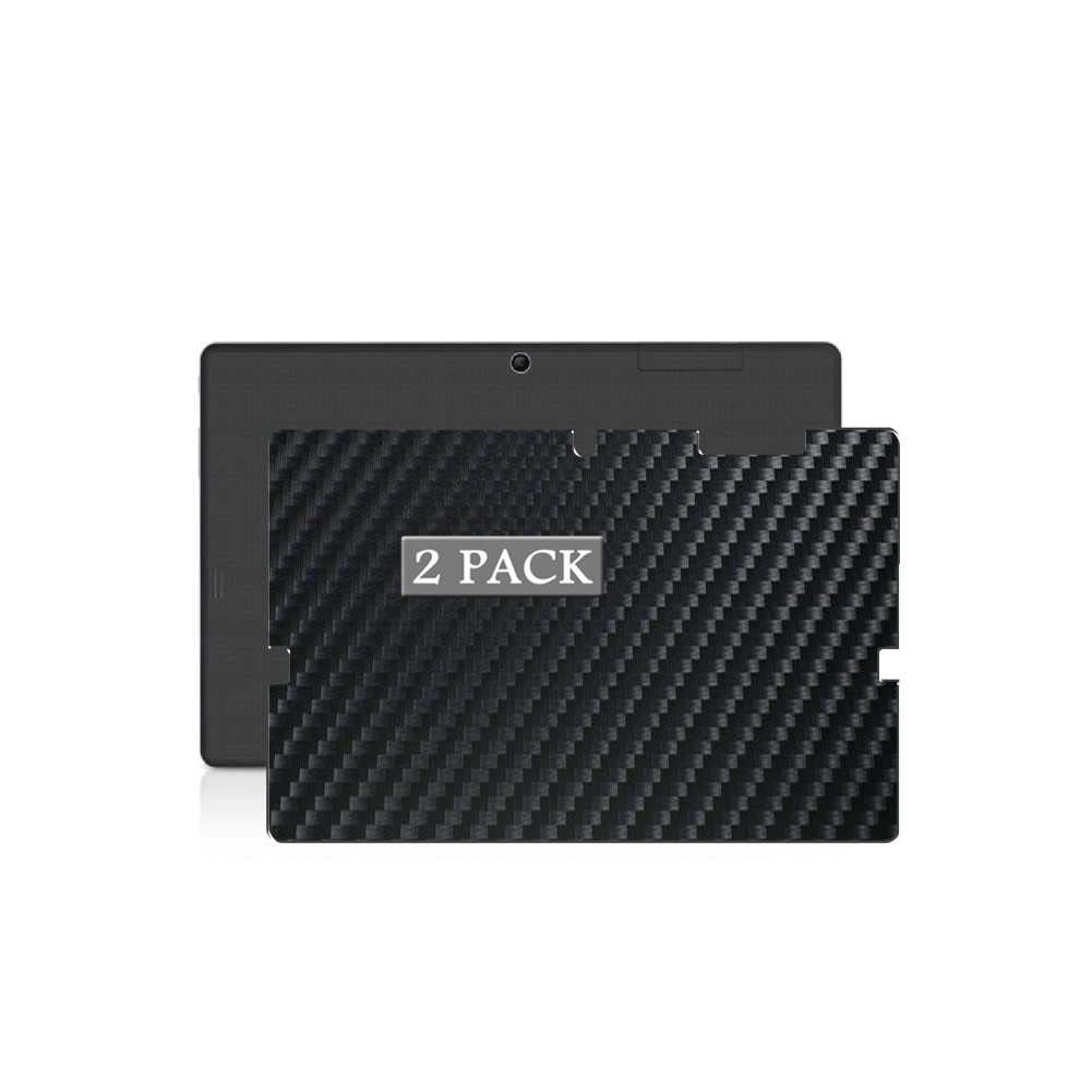 Vaxson2-Pack Back Protector Film, compatible with TrekStor SurfTab wintron 10.1", Black Guard Sticker Skin [Not Front Screen Protectors ] New