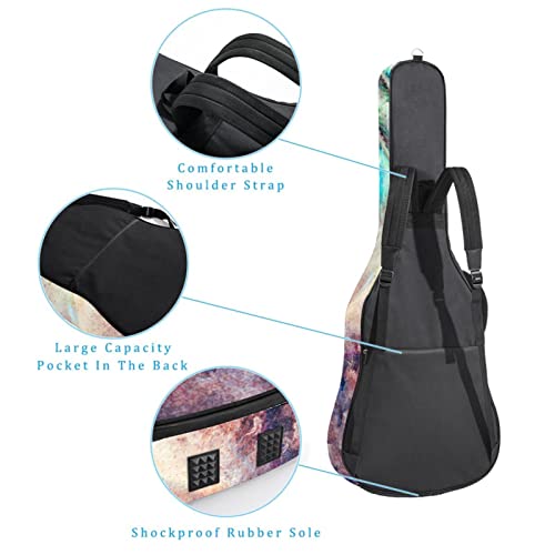 Étui de protection rembourré pour guitare classique acoustique Motif requin pirate, Multicolore 08, 42.9×16.9×4.7 in… - Les Beatles, Paul McCartney, John Lennon, RIngo Starr, George Harrison Étui de protection rembourré pour guitare classique acoustique Motif requin pirate, Multicolore 08, 42.9x16.9x4.7 in… – Image 4