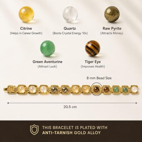 Image of Spiritual Bracelet for Meditation, Prosperity & Daily Wear | Stylish Fashion Jewellery | Gift