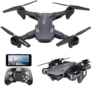 VISUO XS816 4k Drone with Camera Live Video, Teeggi WiFi FPV RC Quadcopter with 4k Camera Foldable Drone for Beginners - Altitude Hold Headless Mode One Key Off/Landing APP Control Long Flight Time