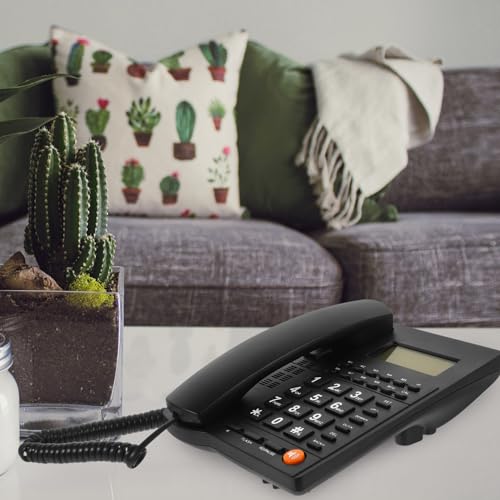 Téléphone fixe à touches grand format pour senior et bureau - 3