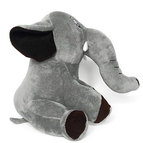 Image of Storescent Soft Toys for Kids - Stuffed Animal Plush Soft Toy for Boys & Girls | Plushie Toy Elephant Grey 30cm