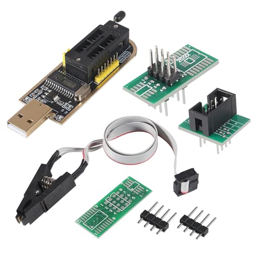 Organizer SOIC8 SOP8 Test Clip for EEPROM 93CXX / 25CXX / 24CXX + CH341A 24 25 Series EEPROM Flash BIOS USB Programmer Module (2)