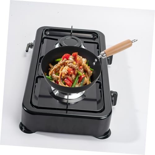 Wok pequeño japonés con tapa compatible con inducción miniatura 2