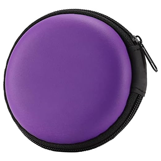 Earphone Case MAS CARNEY Headphone Earbud Hard Protective Carrying Case Bag