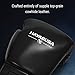 Hayabusa Pro Leather Lace-Up Boxing Gloves for Men and Women - Black, 16oz