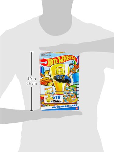 Hot Wheels Vehículo a Escala 1:64 Pack 10 Unidades miniatura 3