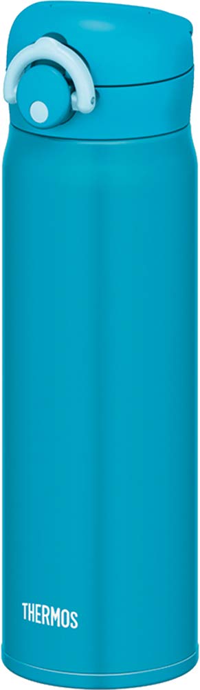 Thermos JNR-501LTD MTBL Botella de agua, taza de viaje aislada al vacío, 500 ml, azul mate