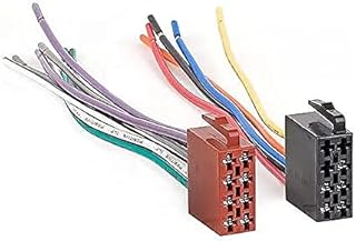 Audioproject A154 - adapter samochodowy do radia samochodowego ISO - otwarte końce głośnika prąd 2 x 8 pin samochód DIN radio samochodowe adapter samochodowy wtyczka samochodowa adapter do radia