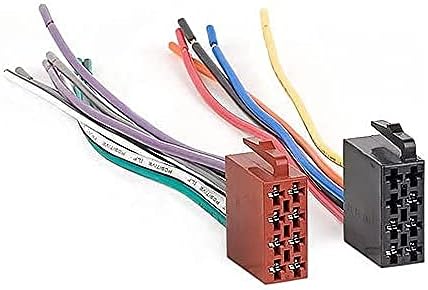 Audioproject A154 - adapter samochodowy do radia samochodowego ISO - otwarte końce głośnika prąd 2 x 8 pin samochód DIN radio samochodowe adapter samochodowy wtyczka samochodowa adapter do radia