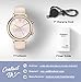 Ticwatch C2 Smart Watch Classic Fashion Fitness smartwatch for Women with All Day Heart Rate, GPS, NFC, Notifications and Alert, Compatible with Android and iOS (Rose Gold)