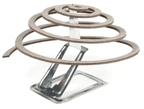 Mosquito Coils, Spirals Repellent Smoke for Indoor & Outdoor Patio - Perfect for BackYards Camping (Contains 40 coils & 8 Metal Stands) - 4 Boxes