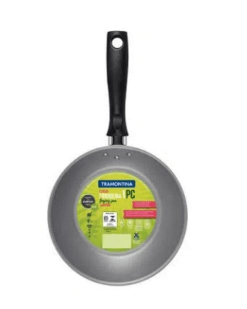Tramontina 20260/618 Bratpfanne, Besatz, 7,1 Zoll (18 cm), Aluminium, antihaftbeschichtet (fluorbeschichtet), Gasfeuer, leicht, antihaftbeschichtet, spülmaschinenfest
