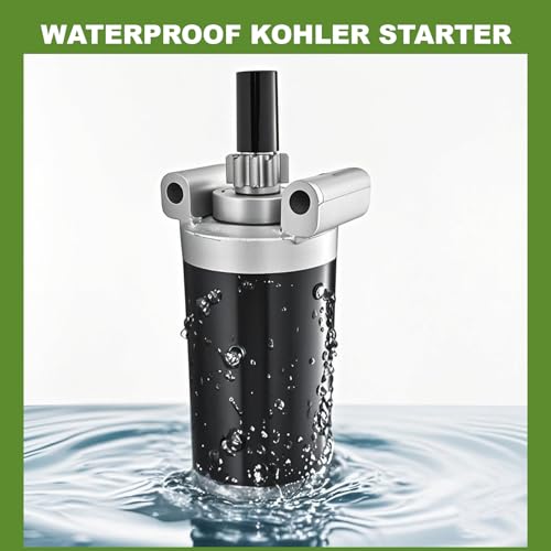 FUYEAR New Waterproof Starter, 12v Starter Motor Compatible with Dixon 7000 Series Lawn Mowers for Kohler Engine Models KT715 KT725 KT730 KT735 KT740 KT745