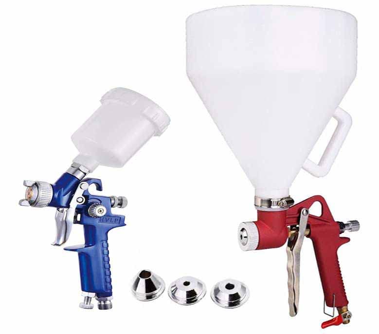 Combo H2000 & Texture Hopper Paint Spray Gun with Tool Kits Air Assisted Sprayer (B0BKGZPKXL) Amazon Price History, Amazon Price Tracker