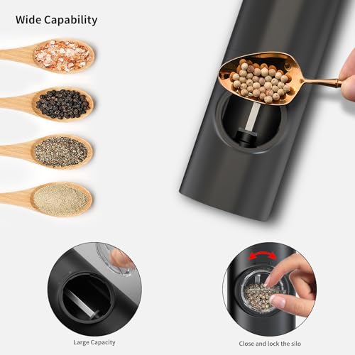 CIRCLE JOY 電動ペッパーグラインダーセット KYMQ-14-BS の商品画像 3